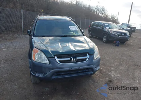 2002 Honda Cr-V Ex из США, поврежденный, VIN JHLRD78842C045557
